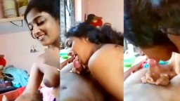 Desi Girl Sucking Boyfriend Dick Part 2