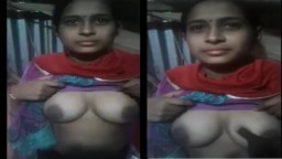 Village Sister Boobs Show And Press Viral Clip