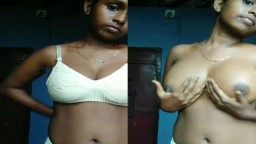 Chennai college girl big boobs and black pussy